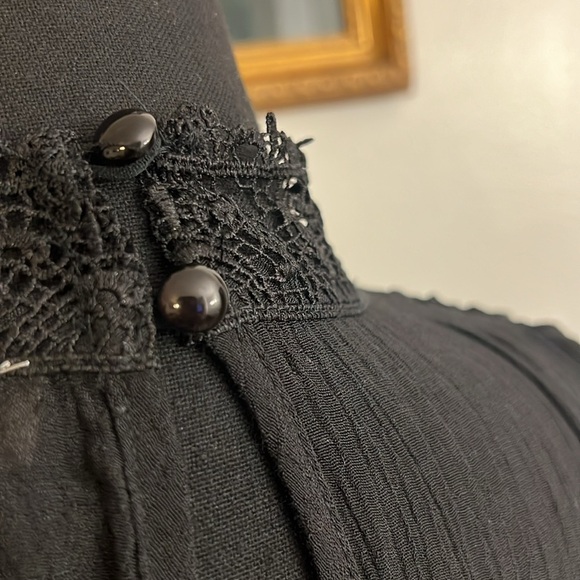 Entro Babydoll Midi with Back Keyhole Button, Sz. S. - Picture 7 of 12